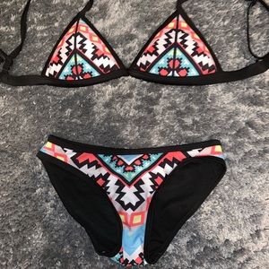 Aztec Bathing Suit Set